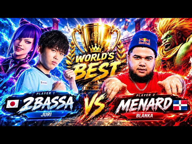 🔥 SF6 — Blanka (MENARD vs 2BASSA) Juri🔥Street Fighter 6