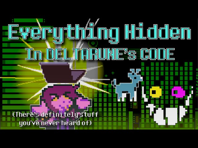 Every Secret Hiding in DELTARUNE's Code