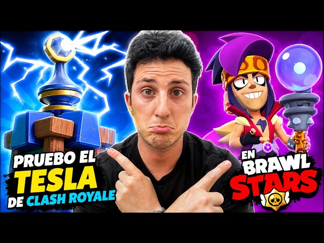 I BUY THE TESLA from Clash Royale in Brawl Stars
