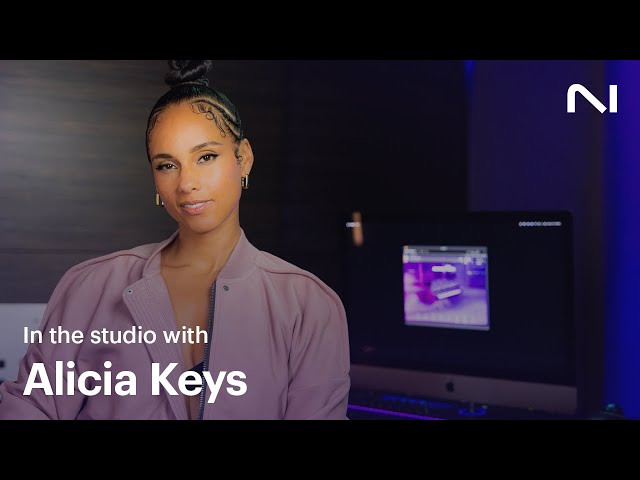 In the studio with Alicia Keys | Native Instruments