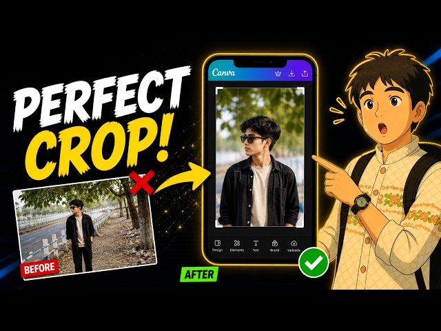 Class 6: Photos, Uploads & Frames | Canva Photo Editing Bangla