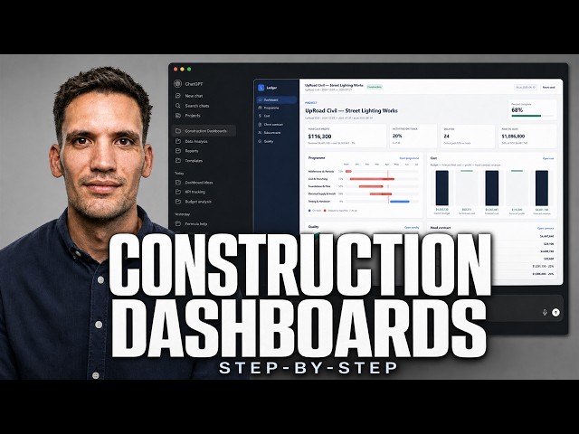 Build Your Own Construction Project Dashboard with AI – Step-by-Step