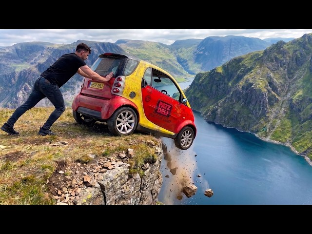 Destroying a SMART Car in DUMB ways...