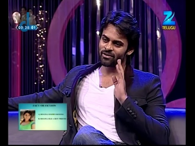 Sai Dharam Tej About Regina Cassandra - Konchem Touchlo Unte Chepta -Best Scene- Ep 26 - Zee Telugu