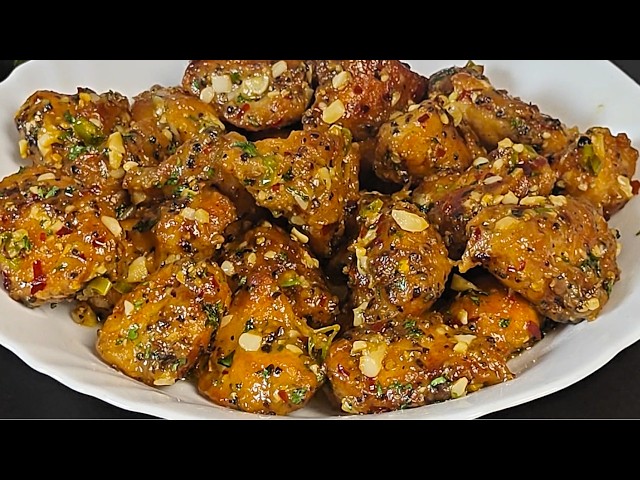 Butter Garlic Chicken Fry | Quick Chicken Starter Recipe