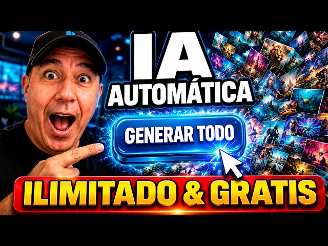 1 Click = +100 Unlimited Automatic AI Images + Videos | Free Workflow Tutorial