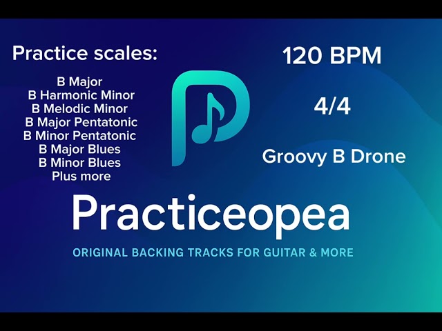 Groovy Synth B Drone – 120 BPM