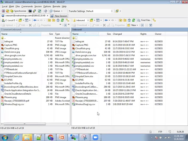 Oracle Integration Cloud (OIC/ICS) - FTP Inbound To Outbound