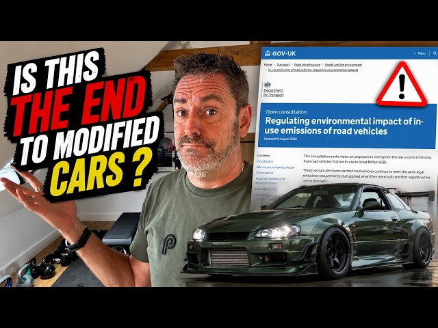 Is THIS the End of Car Tuning in the UK ? Government Wants to Change the Law !