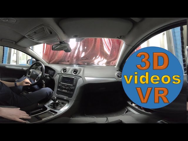 VR 3D 180 carwash experience