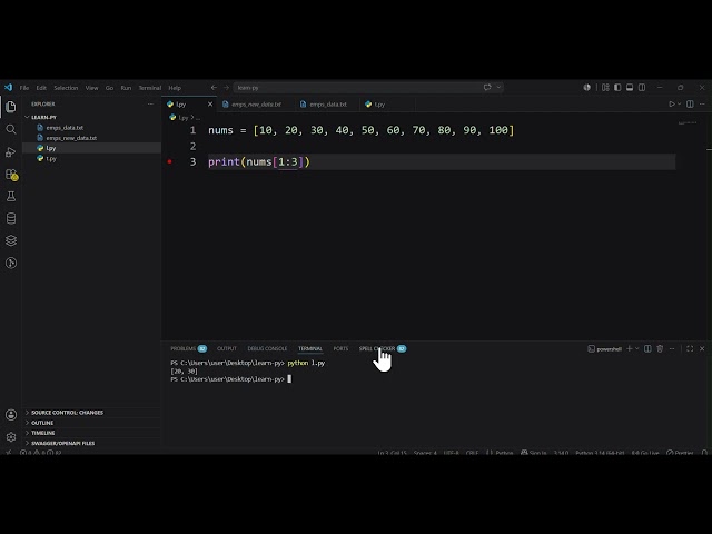 Learn Python: smart slicing #51