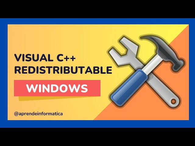 Como INSTALAR el paquete redistribuible de Microsoft Visual C++ en Windows 10 y 11