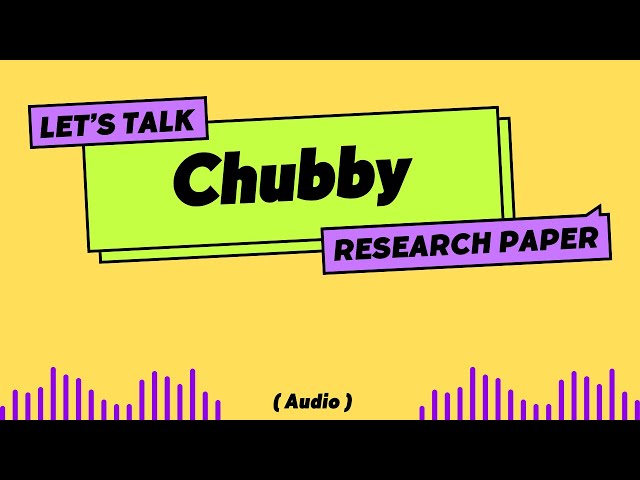 🔒 Google Chubby: A Distributed Lock Service for Large-Scale Systems [Research Paper]