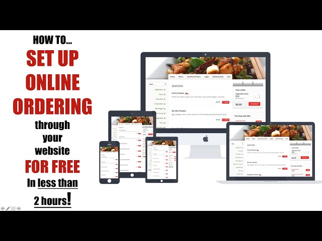 How to build a FREE online ordering app for your restaurant