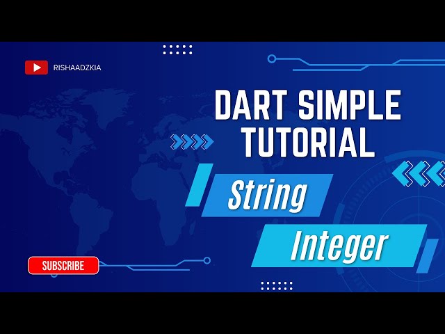 SKL Video Tutorial 1: Dart Programming Language Simple Practice | Risha Adzkia Putri - Individual
