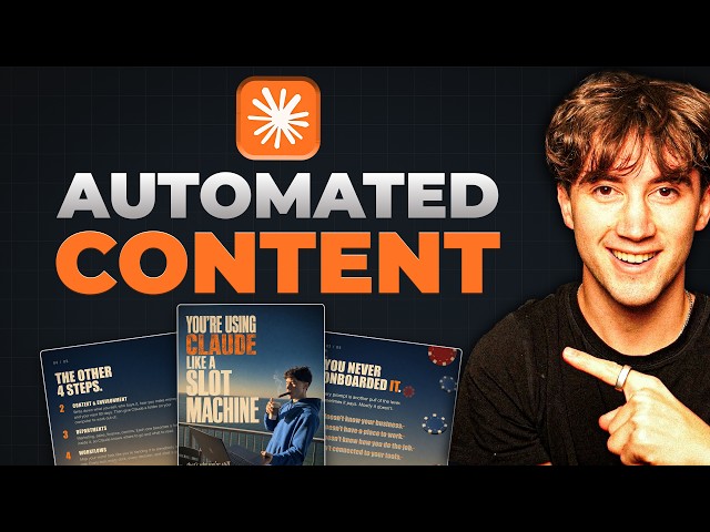 I Automated My Entire Content System With Claude Code (Full Build)
