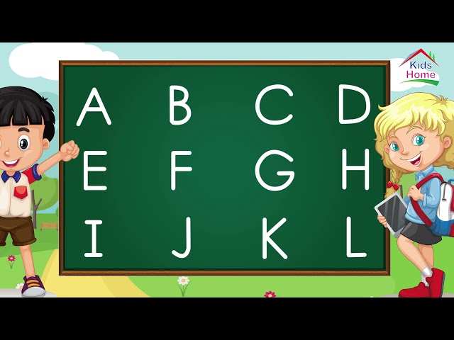 Writing Capital Letters Alphabet for Kids | A B C D