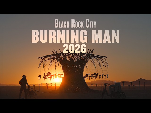 Burning Man 2026 | The Playa @ 4K