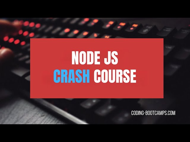 Crash Course for Mastering Full-Stack Web Development with NodeJS, ExpressJS & MongoDB