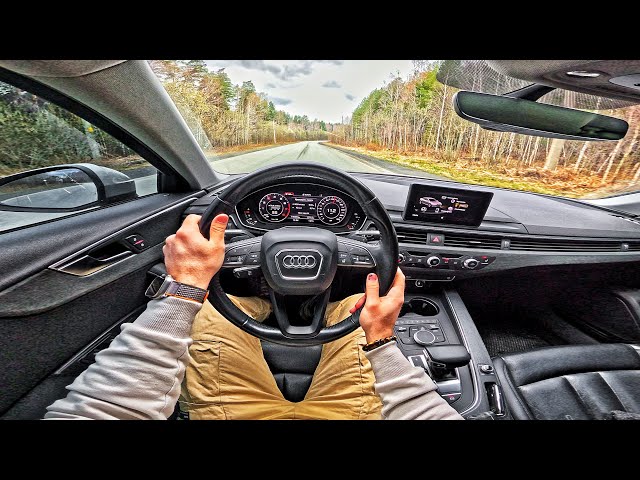 2017 Audi A4 1.4 S-tronic - POV TEST DRIVE