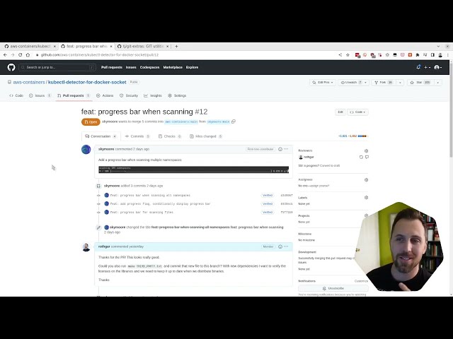 My GitHub PR review workflow
