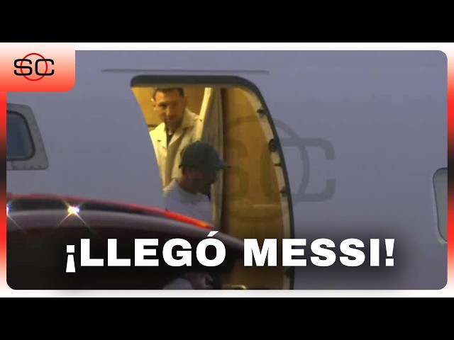 ¡HOLA, GOAT! La llegada de LIONEL MESSI a Kansas para disputar su 6° #FIFAWorldCup | #ESPNMundial