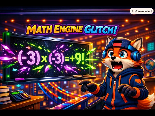 701:Multiplying Negative Numbers Explained (Grade 7 Math Cheat Code)