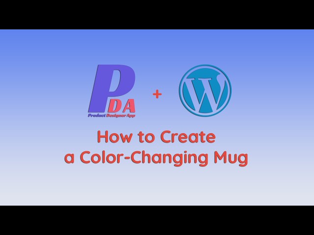 How to Create a Color-Changing Mug in Product Designer App for WooCommerce