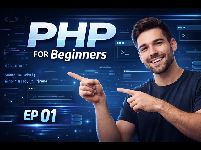 PHP for Beginners EP 01 | Complete Beginner Guide to PHP Web Development | Assignment On Click