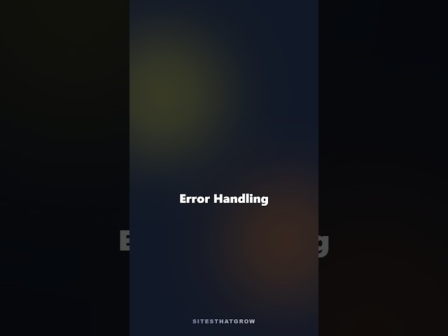 Error Handling - JavaScript vs Java