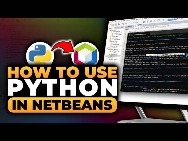How To Use Python in NetBeans (𝟮𝟬𝟮𝟲) | BEST FULL GUIDE | NO Yapping, To The Point! | FAST & EASY