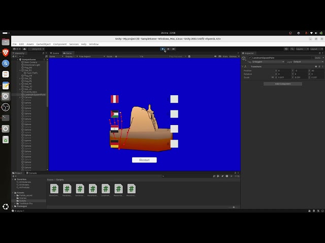 Real-Time Hand Tracking in Unity using MediaPipe & WebSocket | Ubuntu 24.04 + Docker