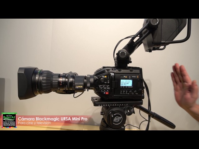 Cámara Blackmagic URSA Mini Pro