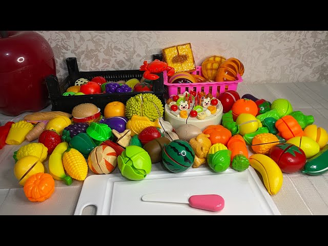 🔴 Live 🔴Food ASMR 🥖🍗🔪 Satisfying Veg &  Fruit🥝🍇  #asmr