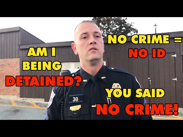 ID Refusal: Cops Detain Man Over Dog ID — No Crime, No ID!
