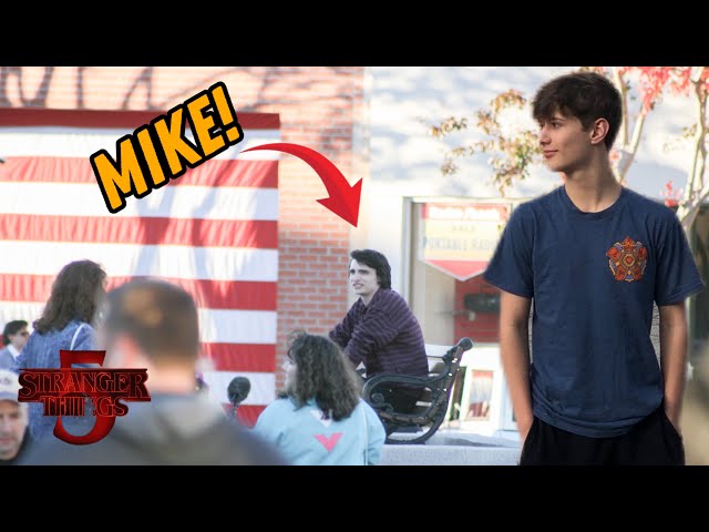 SNEAKING Onto Stranger Things Season 5 Sets DURING FILMING! (Film Locations)