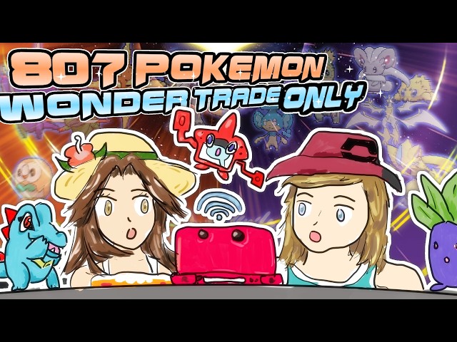 681 - Getting EVERY Pokémon in Ultra Moon using ONLY WONDER TRADE