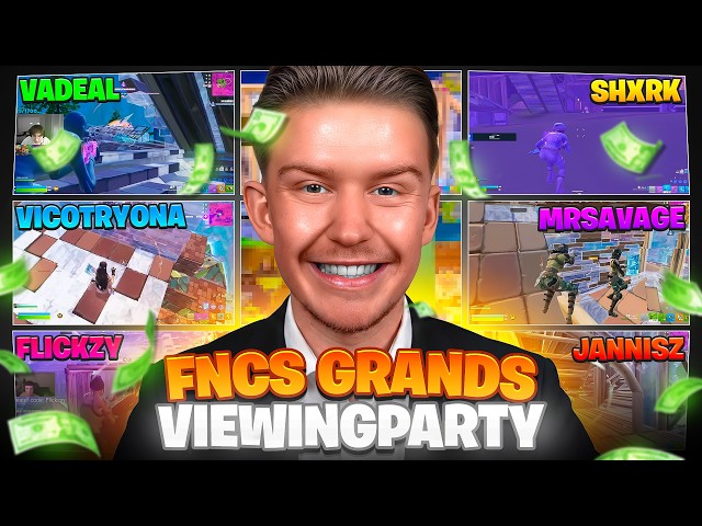 DIE BESTEN SPIELER EUROPAS IN EINER LOBBY! 👑 (FNCS Grands Viewingparty)
