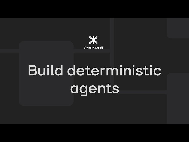 Deterministic AI agents: workflows as tools