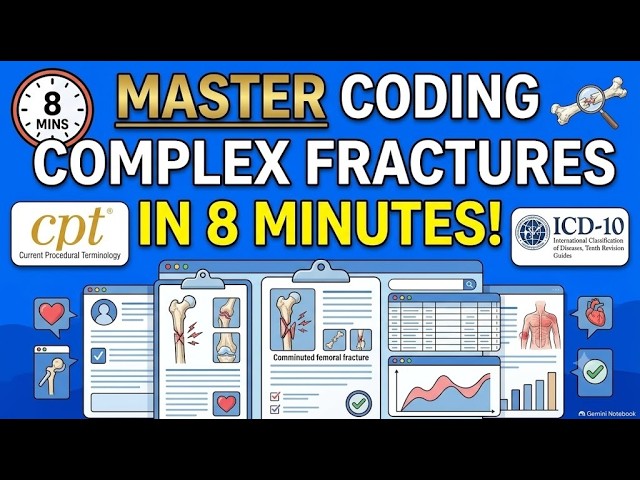 Master Coding Complex Fractures in 8 Minutes! (CPT & ICD-10 Guide)