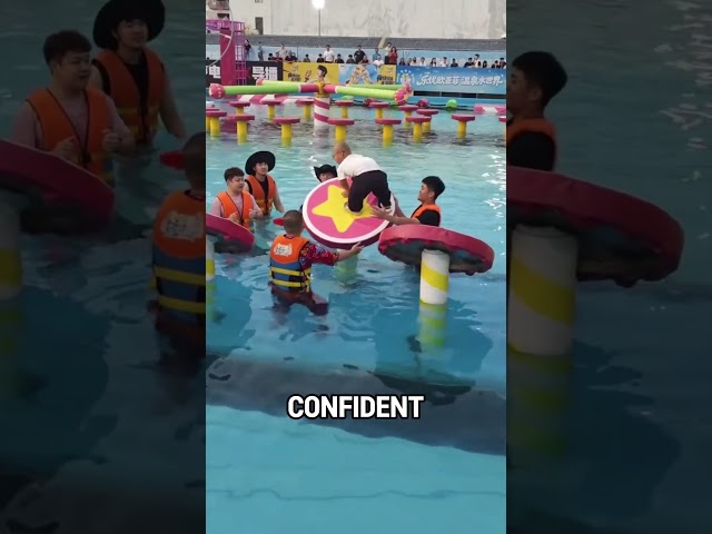 First Time Water Obstacle Fail