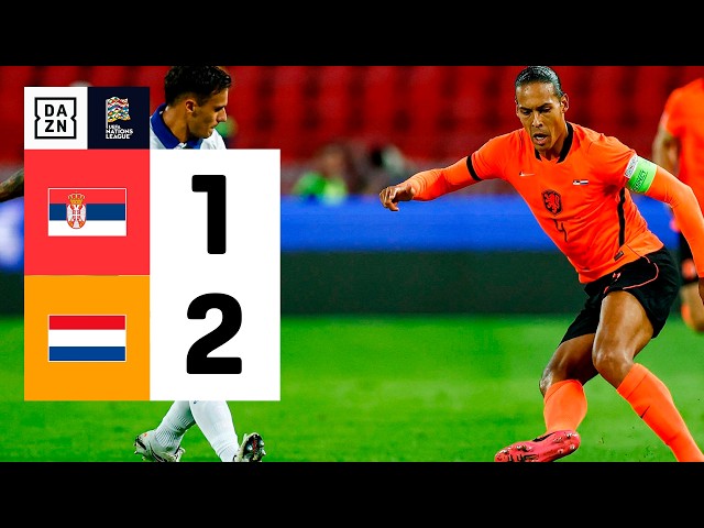 Serbia vs Netherlands (1-2) | Highlights and goals | UEFA Nations League