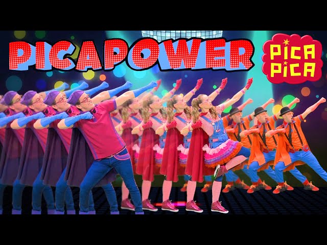 Pica-Pica -🚀 Picapower 🌈 (Videoclip Oficial) #signlanguages #superheroes #cancionesinfantiles