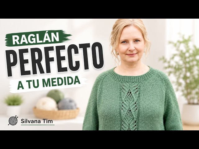 How to Knit a Top-Down Raglan Sweater with Needles for Any Size