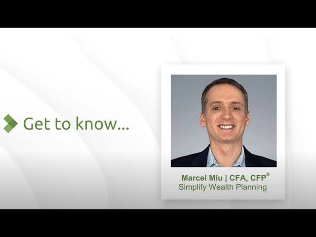 Get to Know Fee-Only Financial Advisor, Marcel Miu