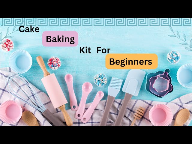 Baking Kit for Beginners | Essentials baking Tools for Beginners | Baking Basics #foodfusion