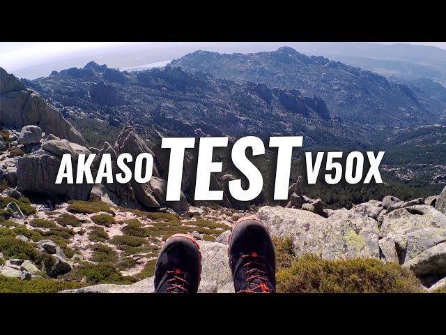 AKASO V50x TEST ➡️ 4K Footage & Hiking! 🔥