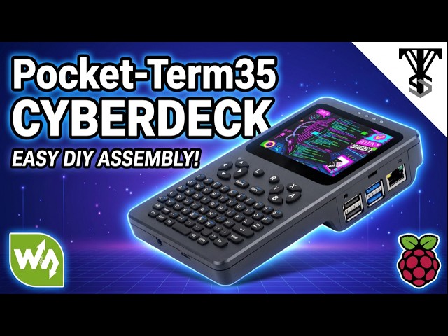 Waveshare PocketTerm35 - Raspberry Pi Cyberdeck