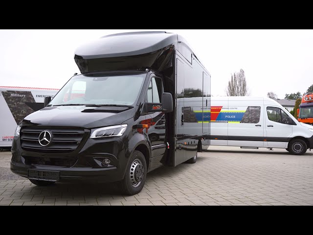 PALADIN - the mobile lab on the base of a delivery van - by mh SERVICE GmbH