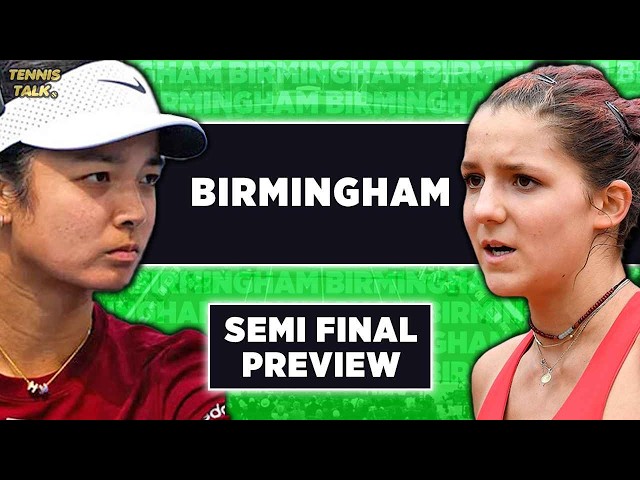 Eala vs Masarova | WTA Birmingham 2026 SF | Tennis Talk Preview